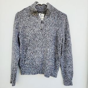 Abercrombie kids quarter zip sweater size 11/12